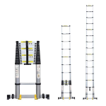 Escada Telescópica Aluminio Fortt 5.8m 15 Degraus - Eta01-5.8m