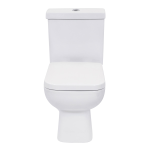 Kit Vaso Sanitário com Caixa Acoplada e Assento Branco Quadrado 3 e 6 litros Lyon Plus Sensea - Imagem 2