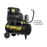Motocompressor de Ar 20L 1,5HP 220V Schulz CSI 6,6/20L Pratiko - Imagem 2