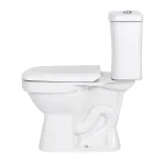 Kit Vaso Sanitário com Caixa Acoplada e Assento Branco Duplo Acionamento 3/6L Saída Vertical Lirio Fiori - Imagem 4