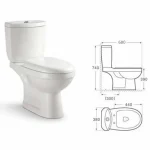 Vaso Sanitário Caixa Acoplada Basic - Smart Norte - Imagem 5