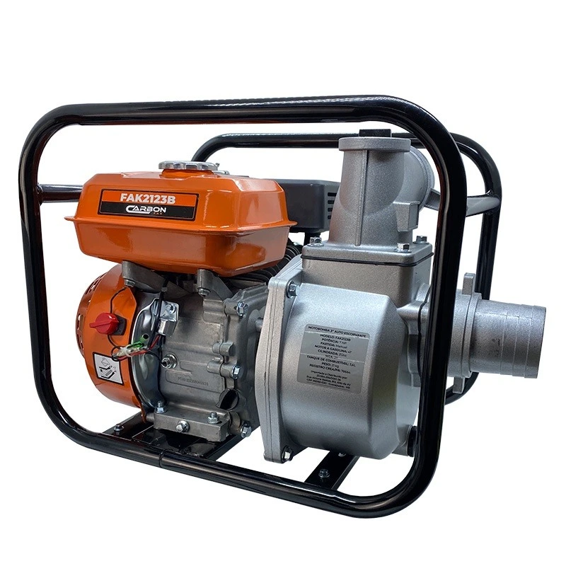 66f28f07064d5ce2e633d9fb18c9c6d3-1777137680.webp Motobomba 3 Polegadas a Gasolina 4T Autoescorvante 7HP 212cc 60.000L/H Carbon Fak - Imagem 1