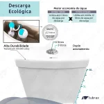 Vaso Sanitário Monobloco Completo - Caixa Acoplada Privada Nexum Vab0026 Tubrax - Imagem 4
