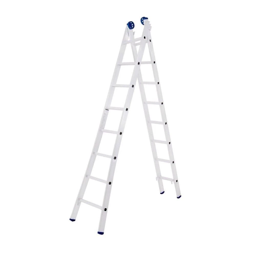 7f7f3dfbd91848753e55891604da3d7a-1777137660.webp Escada Extensiva Mor Alumínio 8x2 Degraus - Imagem 1