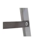 Escada Doméstica Aluminio 8 Degraus Natural 120 Kg Reisam - Imagem 2