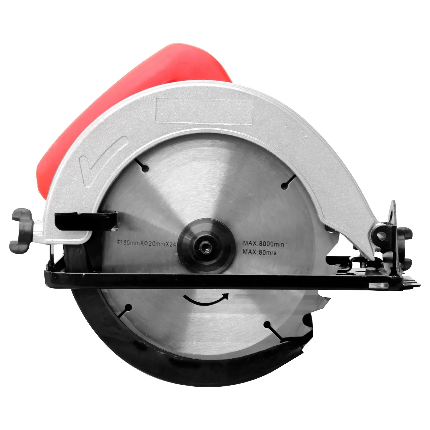 898c0881d69fb26bd4578cf160b4a4cf-1777137648.webp Serra Circular para Madeira 1050w 185mm 7/1.4 Pol - Imagem 1