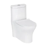 Vaso Sanitário Acoplado (monobloco) Smart 225 + Anel de vedação + Mangueira flexivel - Smart Norte