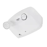 Chuveiro Elétrico Multitemperatura 220V 7800w Branco Redondo com Pressurizador Jet Turbo Lorenzetti
