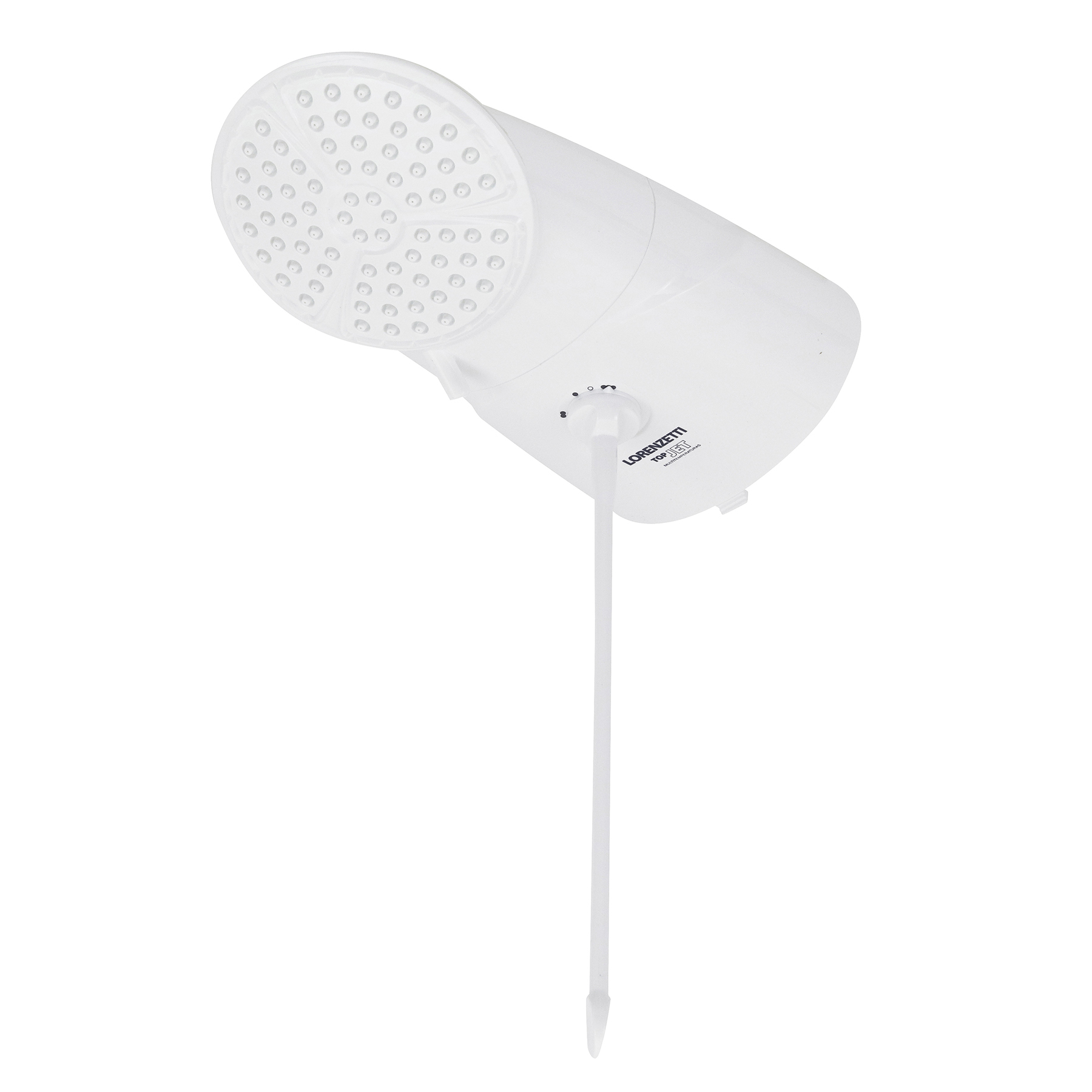 chuveiro_220v_6400w_top_jet_lore.png Chuveiro Elétrico Multitemperatura 220V 6400w Branco Redondo Top Jet Lorenzetti - Imagem 1