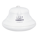 Chuveiro Elétrico Multitemperatura 220V 6800w Branco Redondo Bella Ducha Lorenzettia