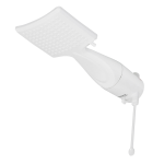 Chuveiro Elétrico Eletrônico 220V 7500w Branco Quadrado Loren Shower Lorenzetti