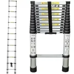 Escada Alumínio Telescópica 3.8 m 13 Degraus – Multifuncional – Nagano