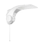 Chuveiro Elétrico 220V 7500W Duo Shower Quadra Eletrônica Branco
